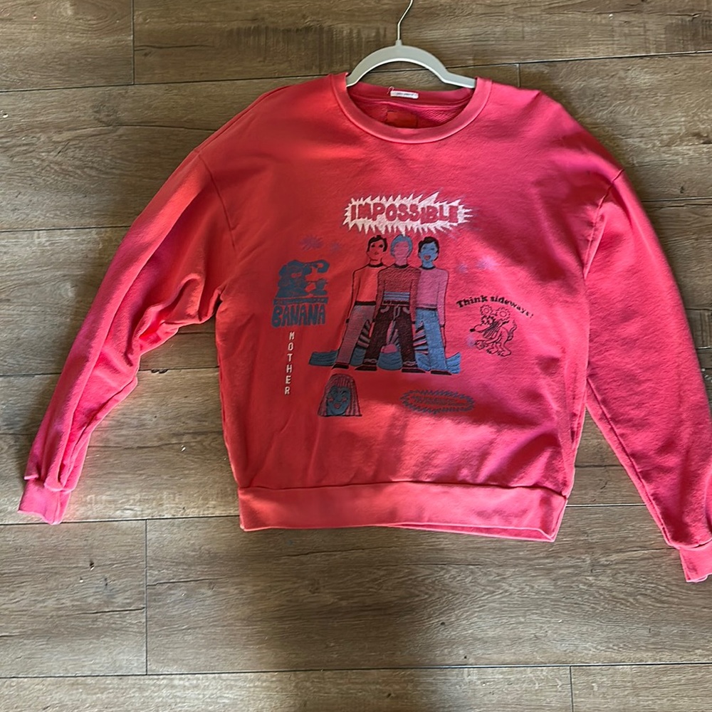 Mother Brand Hot Pink Pull-Over